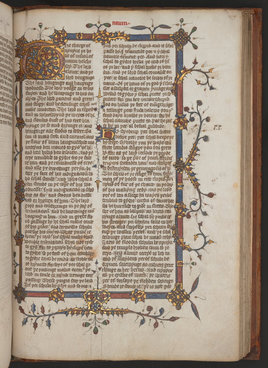 Egerton 617, Wycliffita Biblia, 1397 előtt (pergamen) alkotó: English School