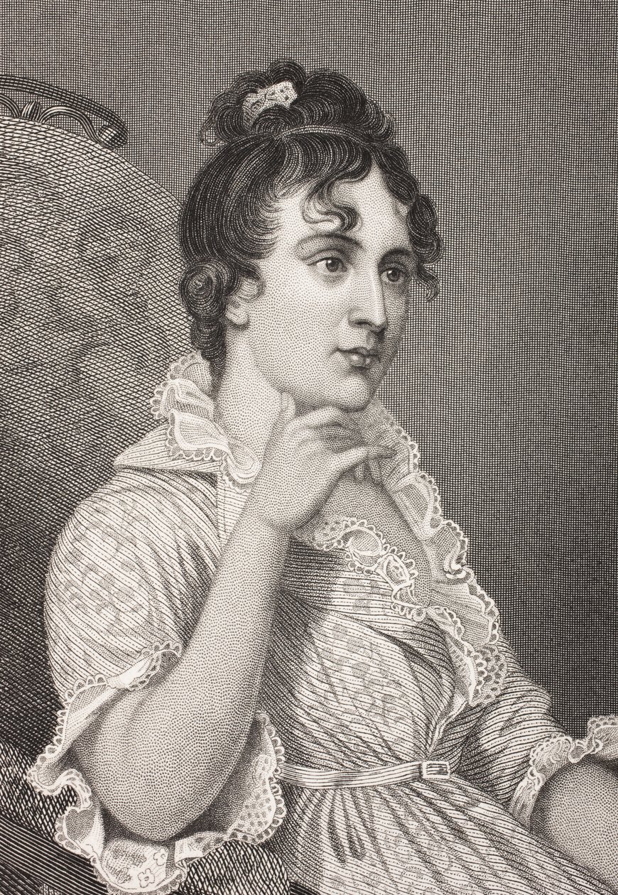 Eleanor Parke Custis Lewis, a "Gallery of Historical Portrés"-ból, megjelent 1880 körül alkotó: English School