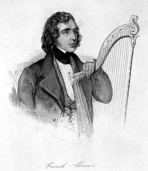 Elias Parrish Alvars (1808-49) (metszet) alkotó: English School