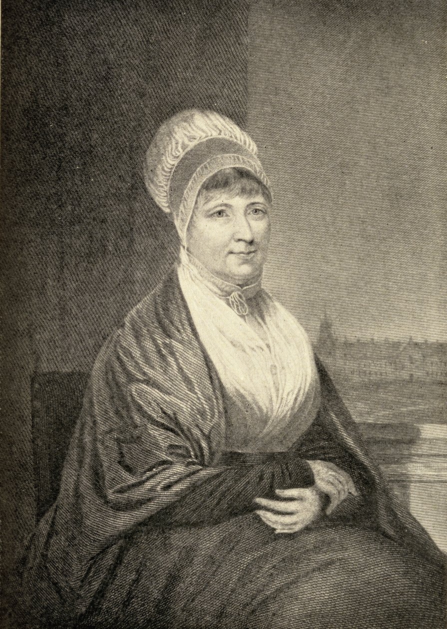 Elizabeth Fry (1780-1845) illusztrációja a "Little Journeys to the Homes of Famous Women"-ből, 1897-ben alkotó: English School