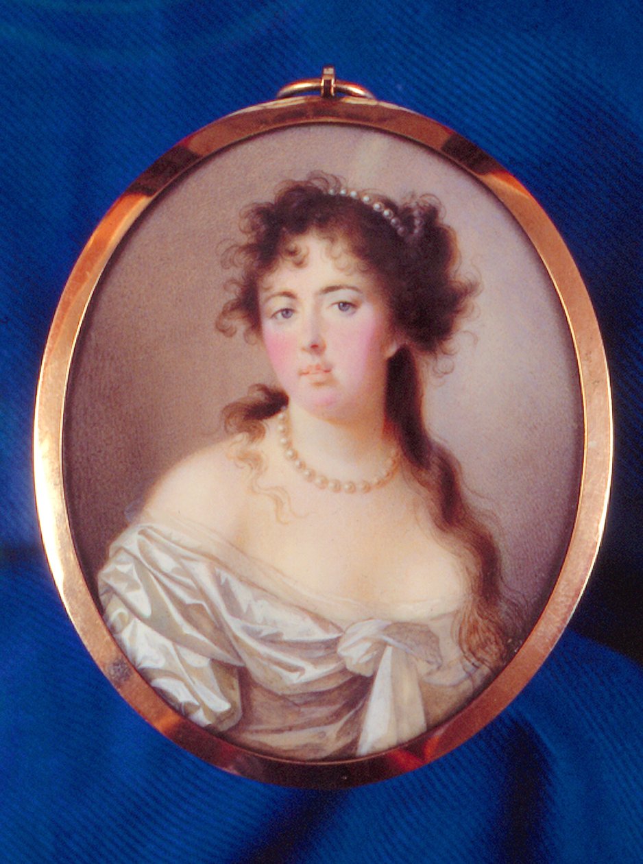 Emma Hamilton (akvarell pergamen) alkotó: English School