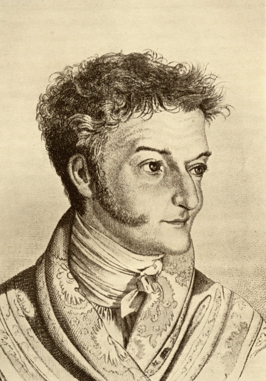 Ernst Theodor Amadeus Hoffmann (1776-1822) (metszet) alkotó: English School