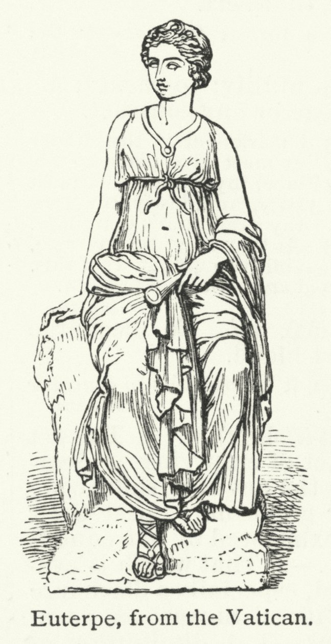 Euterpe (metszet) alkotó: English School