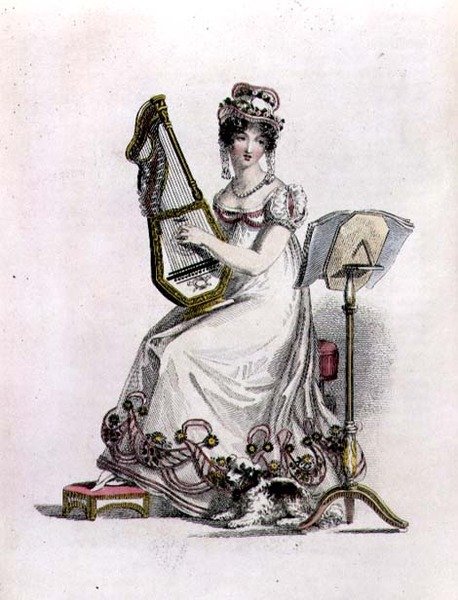 Estélyi/opera ruha, divatlap az Ackermann