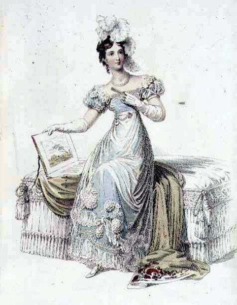 Estélyi ruha, divattányér az Ackermann
