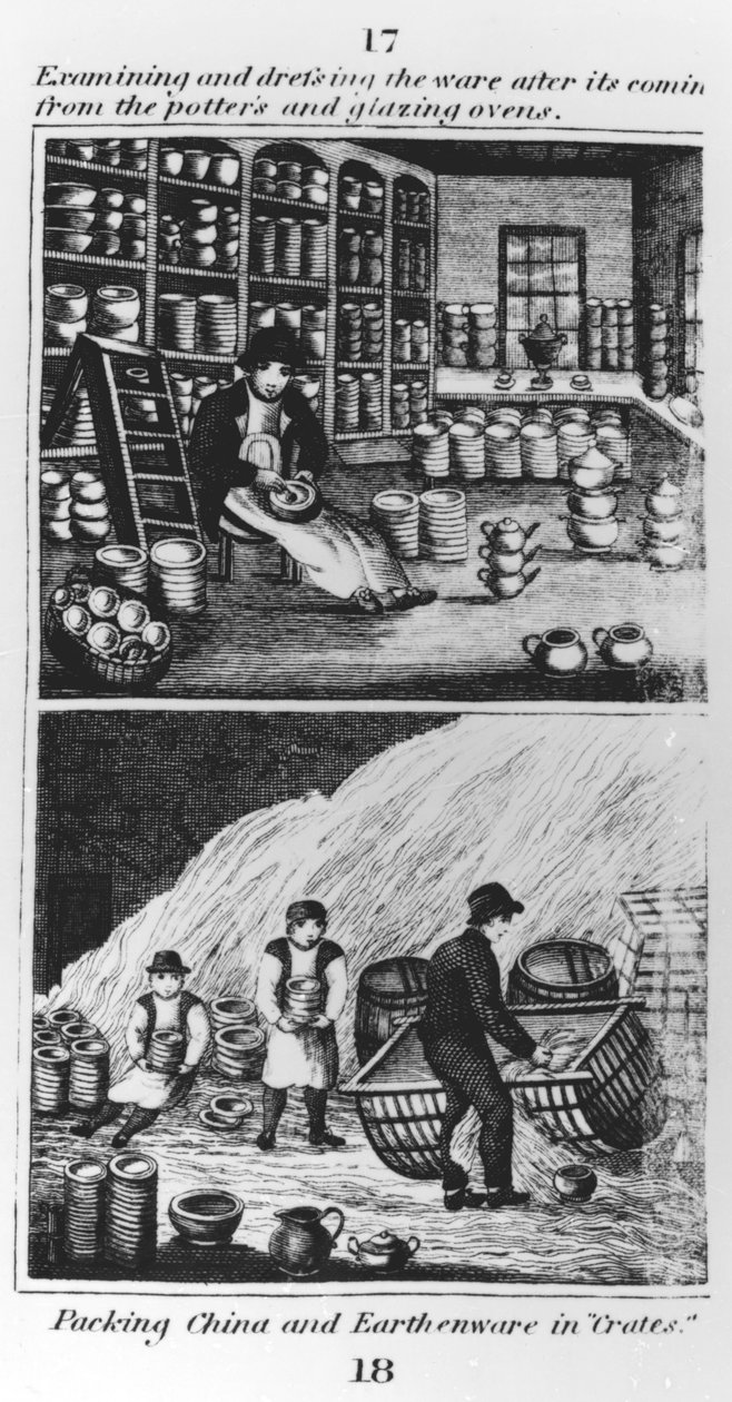 Az áru megvizsgálása és öltöztetése, 1827 alkotó: English School