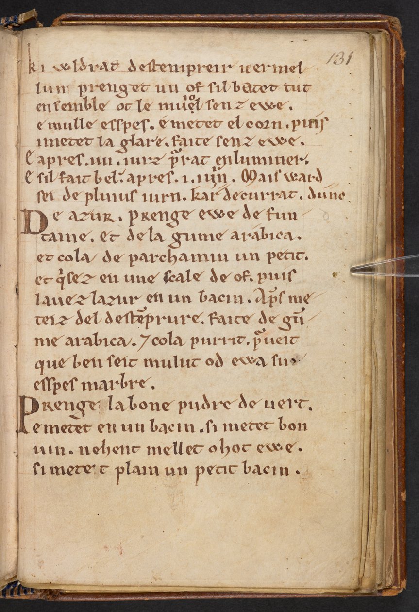 Kivonatok Henry of Huntingdon Historia Anglorum című művéből, Cotton MS Titus D XXIV, 131r. f. (pergamen) alkotó: English School