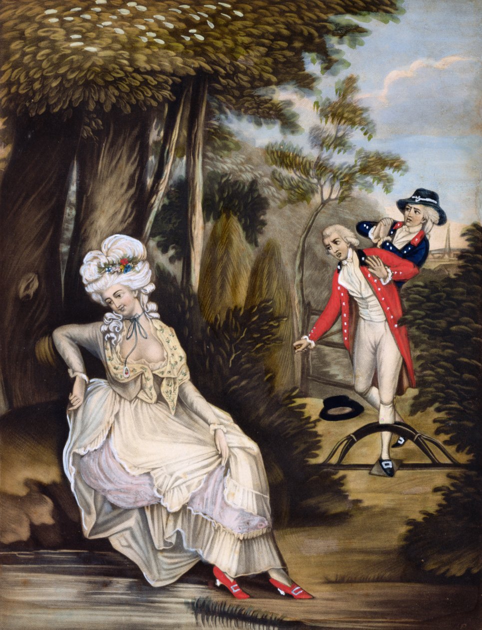 Fatal Curiosity, kocsma. Robert Sayer és J. Bennett, 1784 (mezzotinta metszet) alkotó: English School