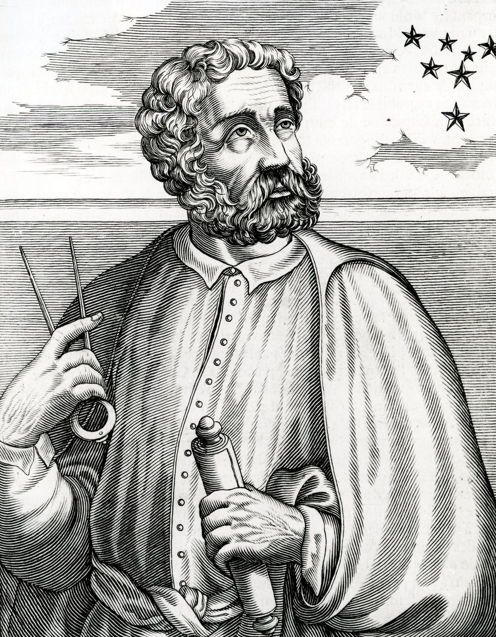 Ferdinánd Magellán, 19. század alkotó: English School