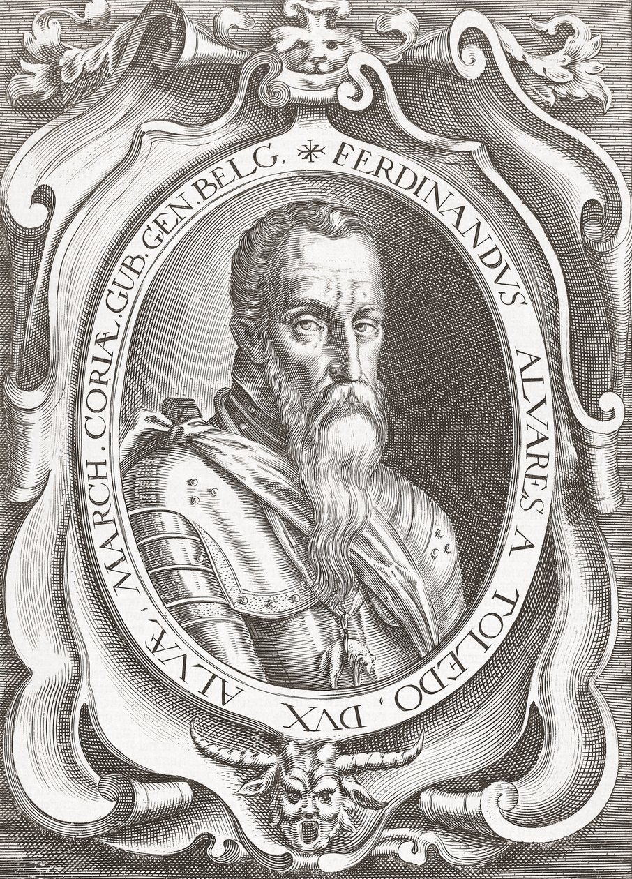 Fernando Álvarez de Toledo y Pimentel, Alba 3. hercege (metszet) alkotó: English School
