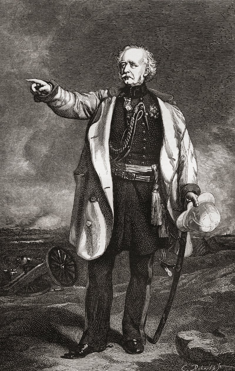 Hugh Gough tábornagy, a The Magazine of Artból, 1878-ban jelent meg alkotó: English School