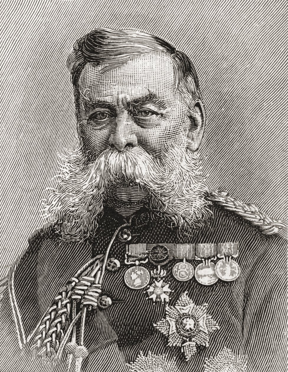 Sir John Linthorn tábornagy, Arabin Simmons alkotó: English School