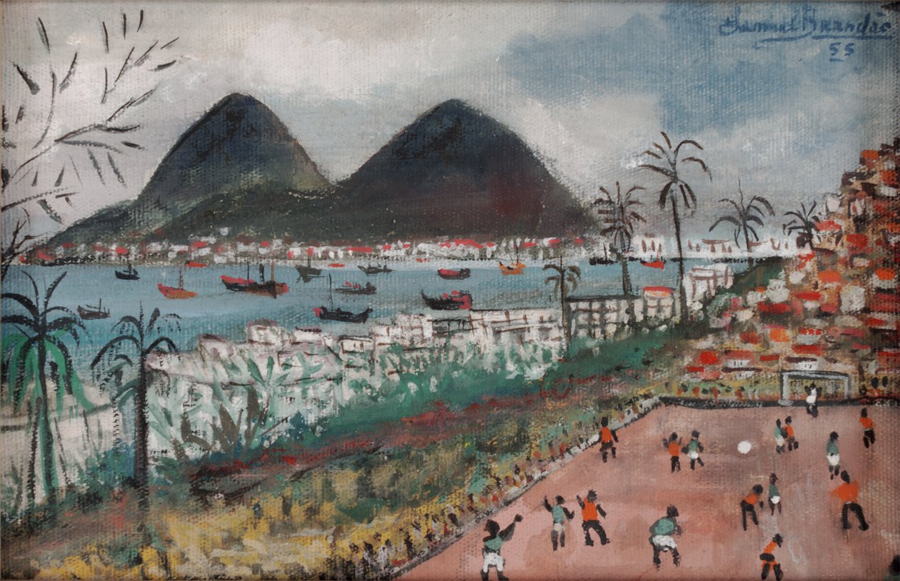Labdarúgás Rio de Janeiróban alkotó: English School