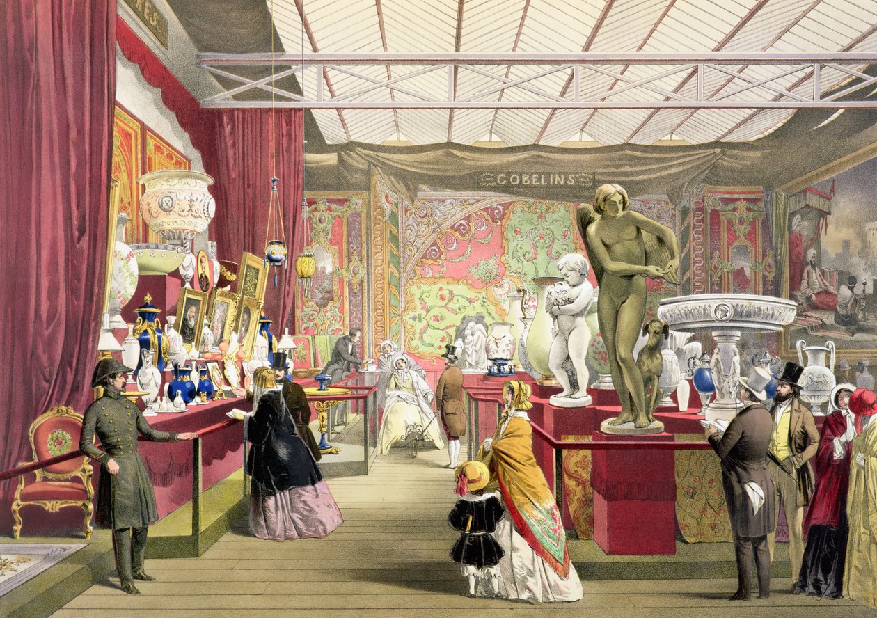 France No. 3, a Dickinsons Comprehensive Pictures of the Great Exhibition of 1851-ből, megjelent 1854 alkotó: English School