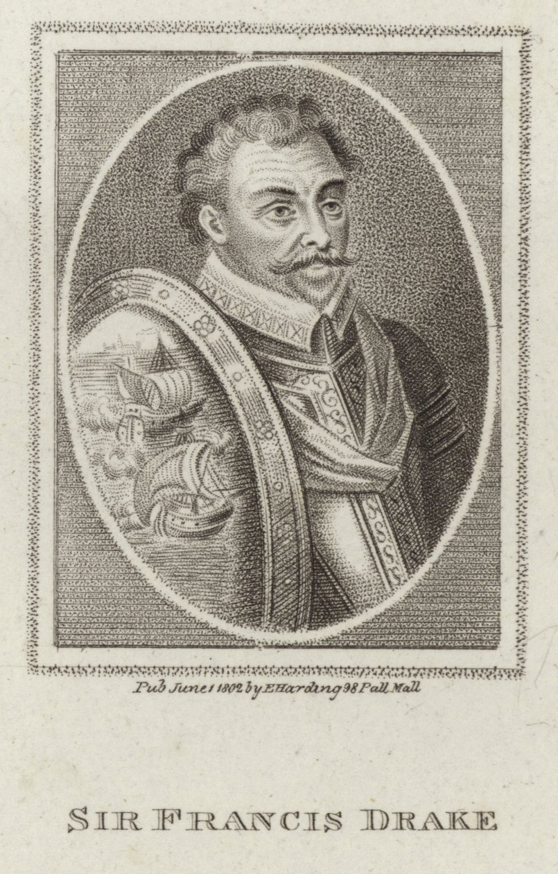 Francis Drake (metszet) alkotó: English School