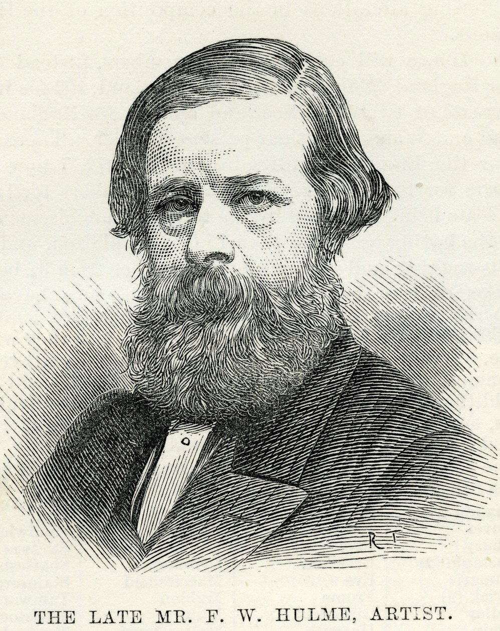 Frederick William Hulme (1816-84) a The Illustrated London Newsból, 1884. december 6. alkotó: English School