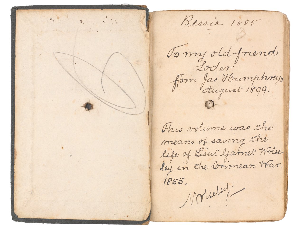 French and English grammar book belonging to Lieutenant Garnet Joseph Wolseley (book) alkotó: English School