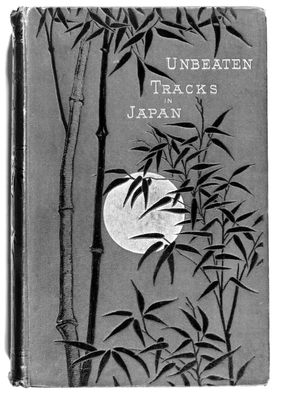 Isabella Bird (1831-1904) Unbeaten Tracks in Japan címlapja, első kiadás, John Murray, 1880 alkotó: English School