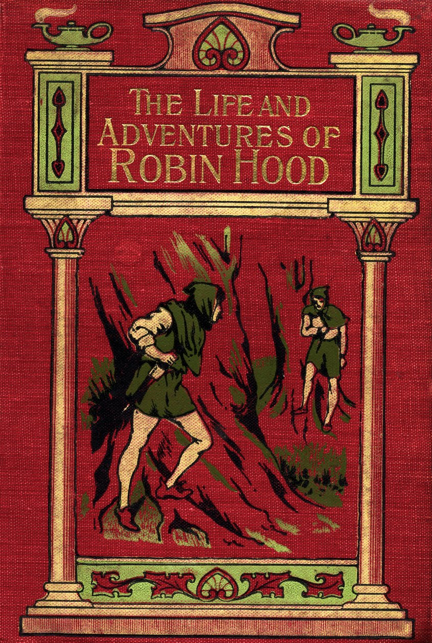 A Robin Hood élete és kalandjai címlapja alkotó: English School