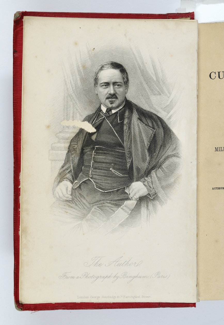 A Soyers Culinary Campaign előlapja a szerző portréjával, kiadó: G.Routledge & Co., London, 1857 alkotó: English School