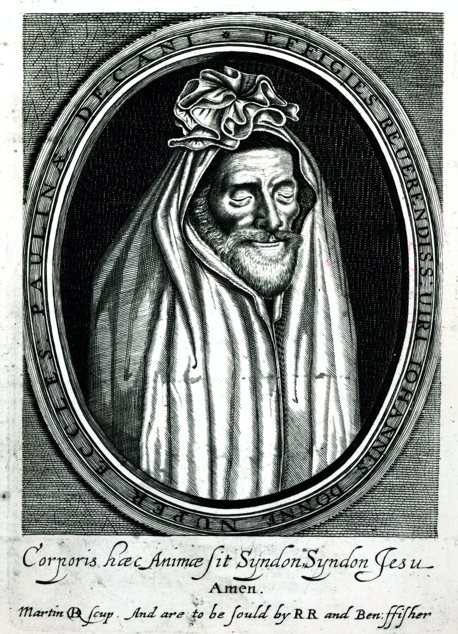John Donne (1572-1631) Halálpárbaj frontispiece of Deaths Duell 1632-ben jelent meg alkotó: English School