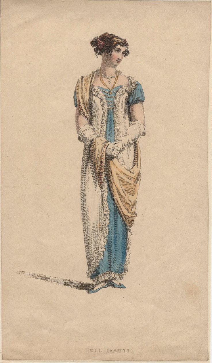 Teljes ruha, 1817 alkotó: English School