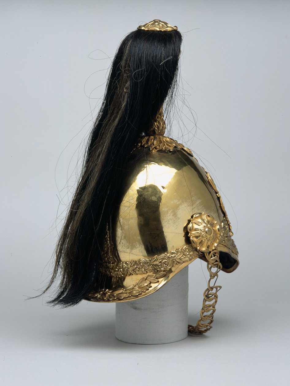 Teljes ruhás sisak, 7. (Princess Royals) Dragoon Guards, 1854-1863 körül alkotó: English School