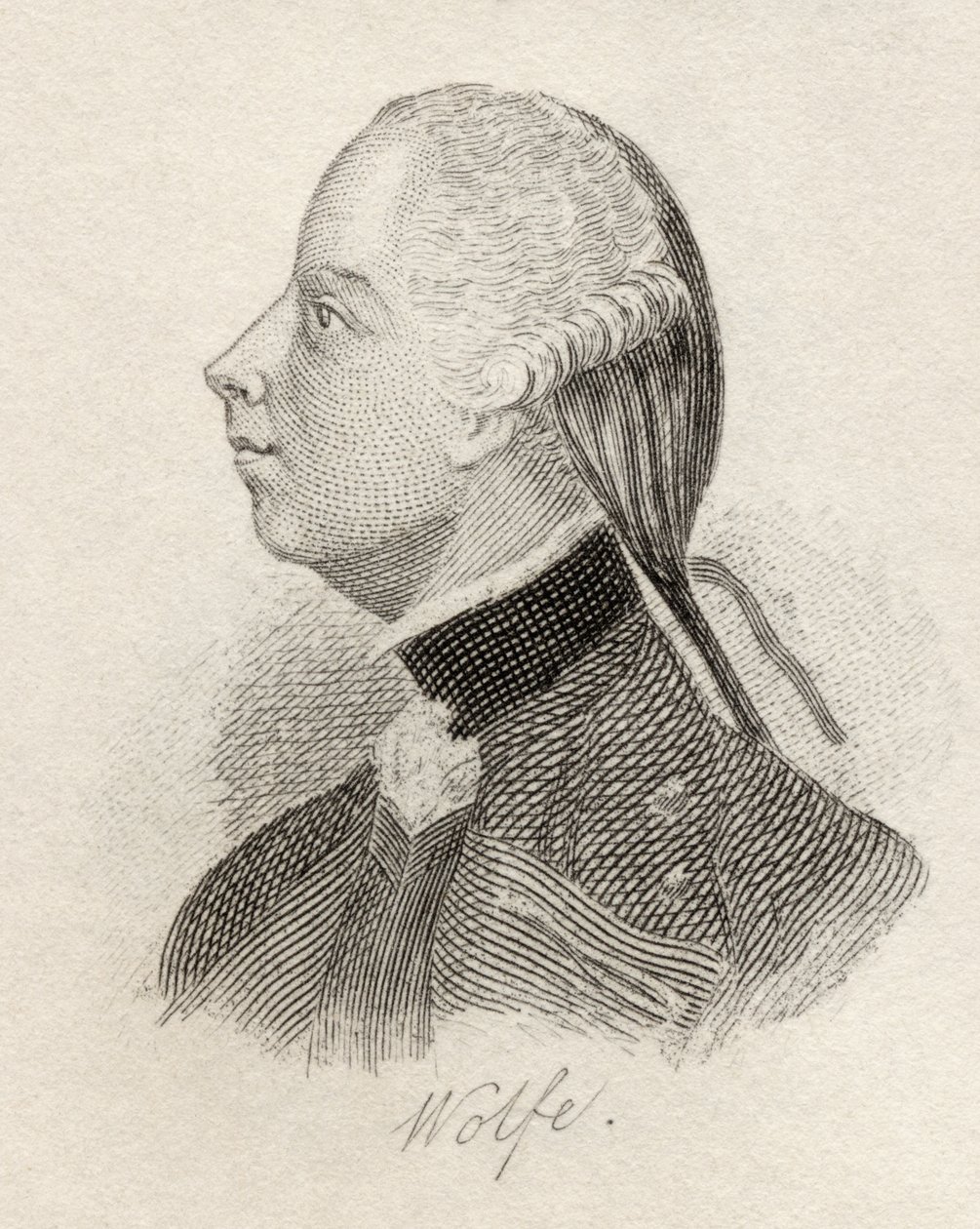 James Wolfe tábornok, a „Crabb