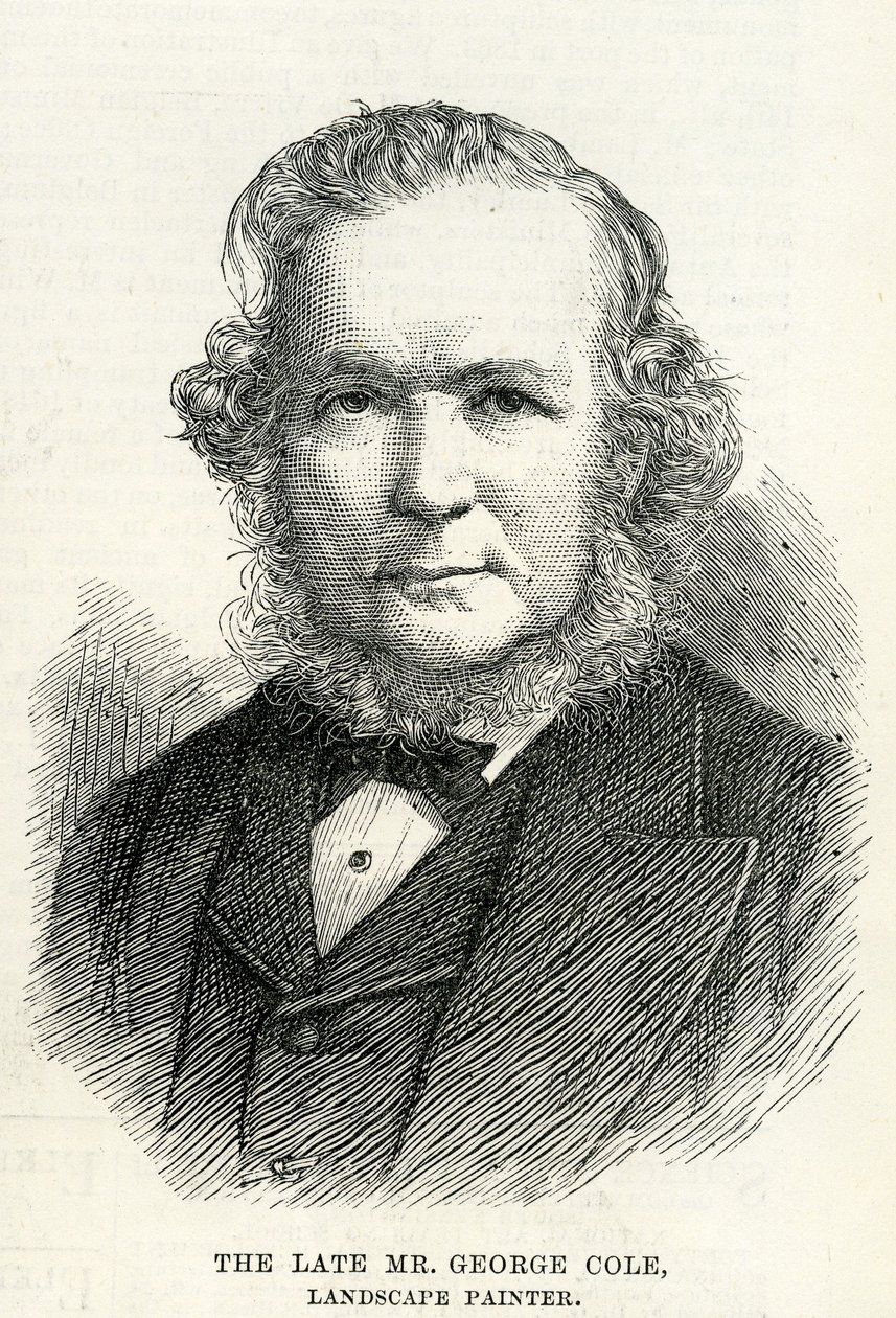 George Cole (1810–83) a The Illustrated London Newsból, 1883. szeptember 29. alkotó: English School