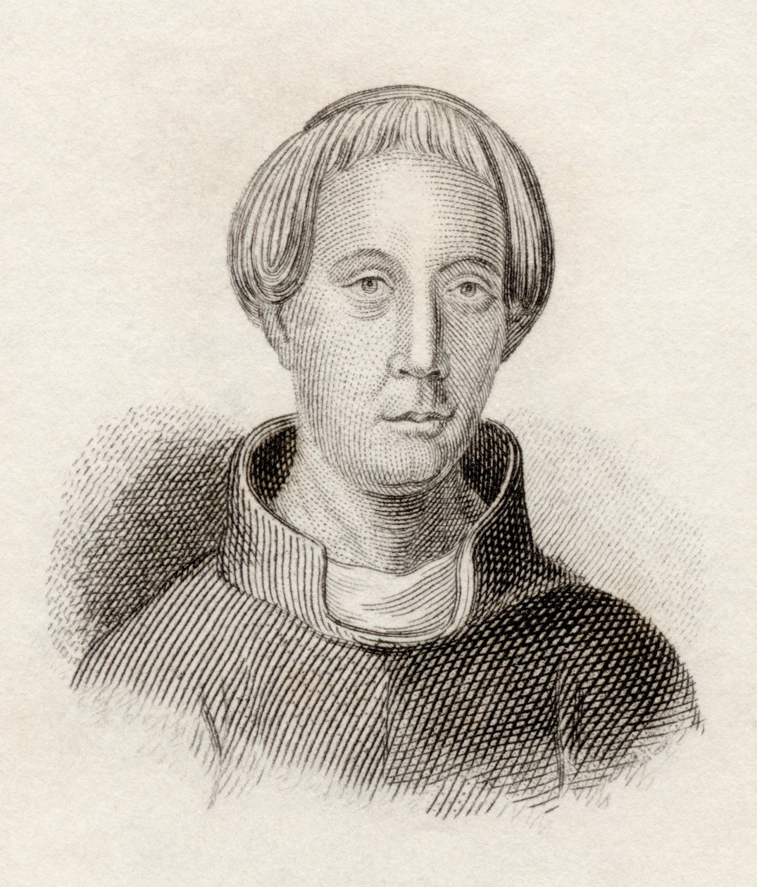 Gerald of Wales, az 1825-ben megjelent „Crabbes Historical Dictionary”-ből alkotó: English School