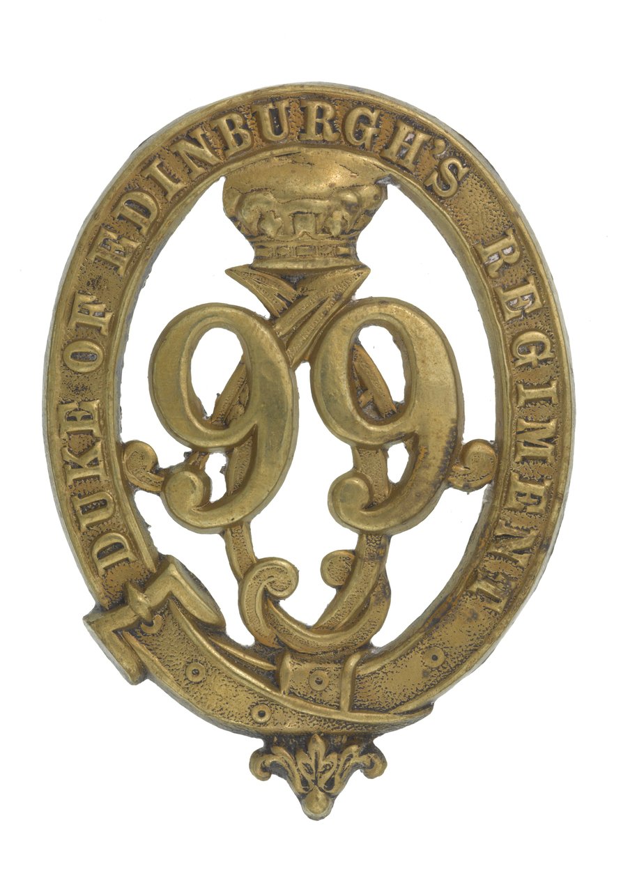 Glengarry-jelvény, 1875-81 körül (réz) alkotó: English School