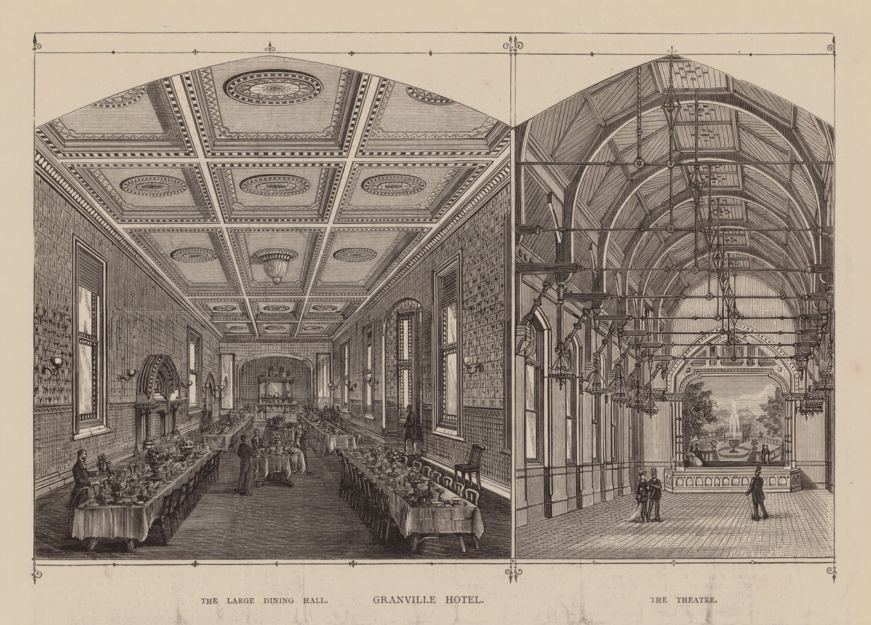 Granville Hotel (metszet) alkotó: English School