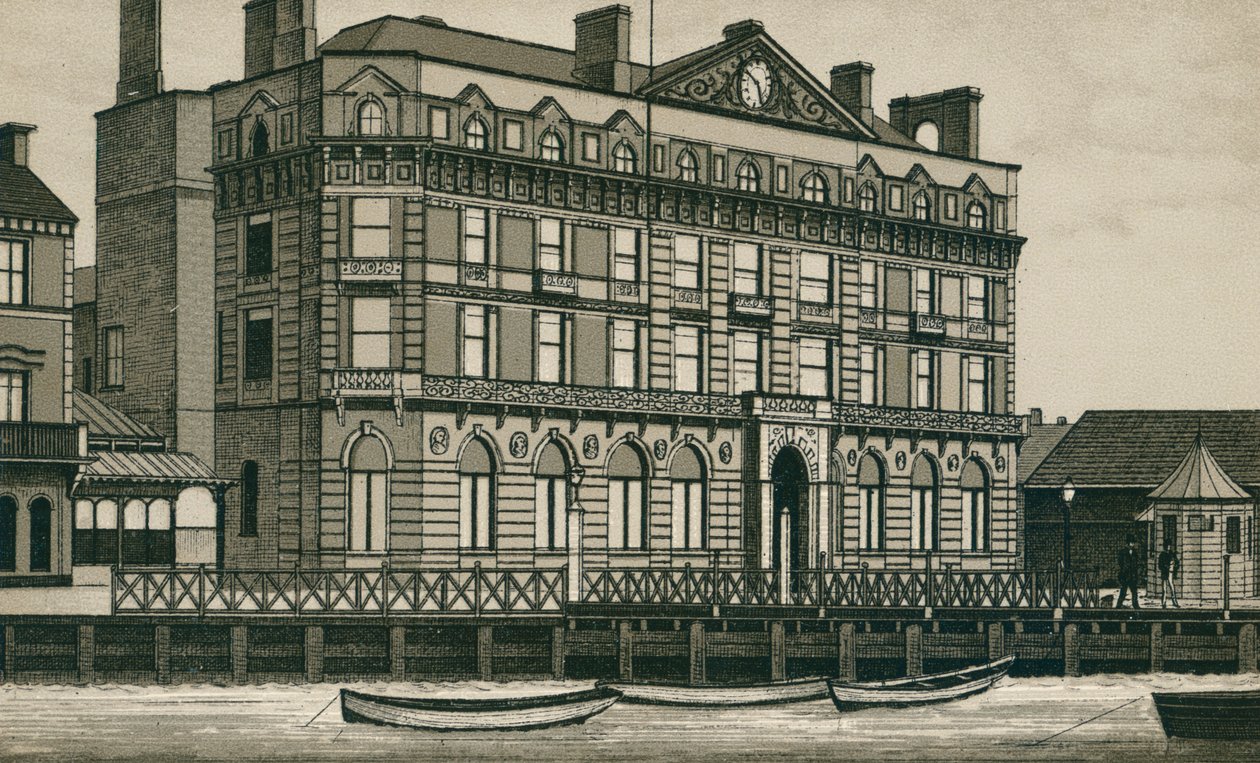 Great Eastern Hotel, Harwich (litográfia) alkotó: English School