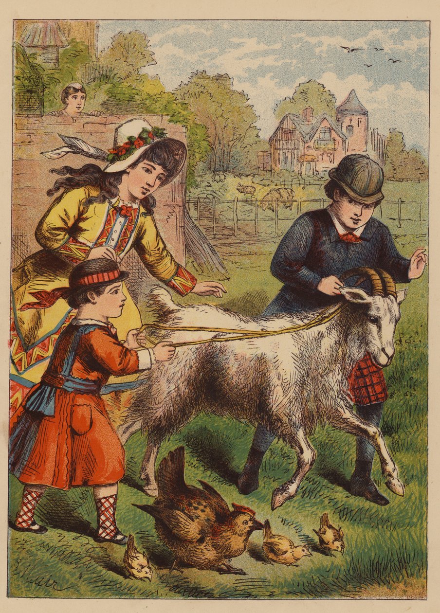 Great Fun (színes litográfia) alkotó: English School