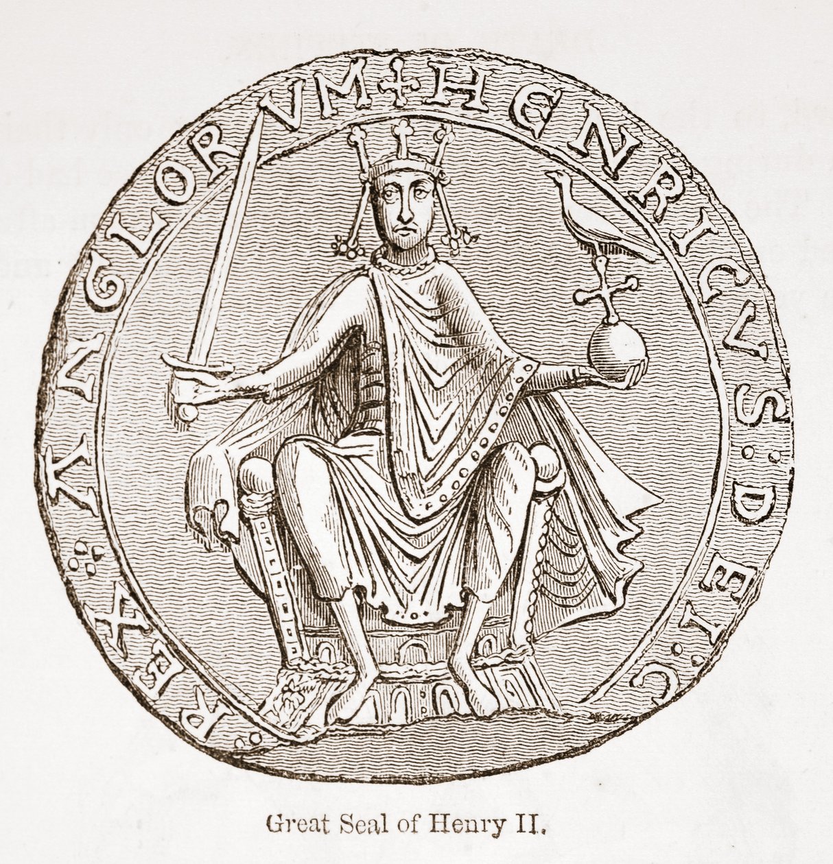 Henrik nagy pecsétje II alkotó: English School