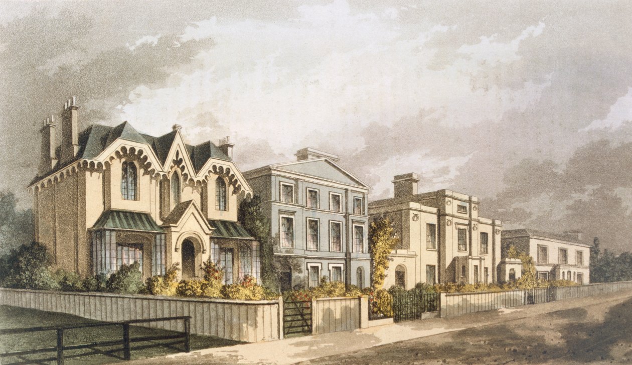 Villacsoport Herne Hillben, Camberwellben alkotó: English School