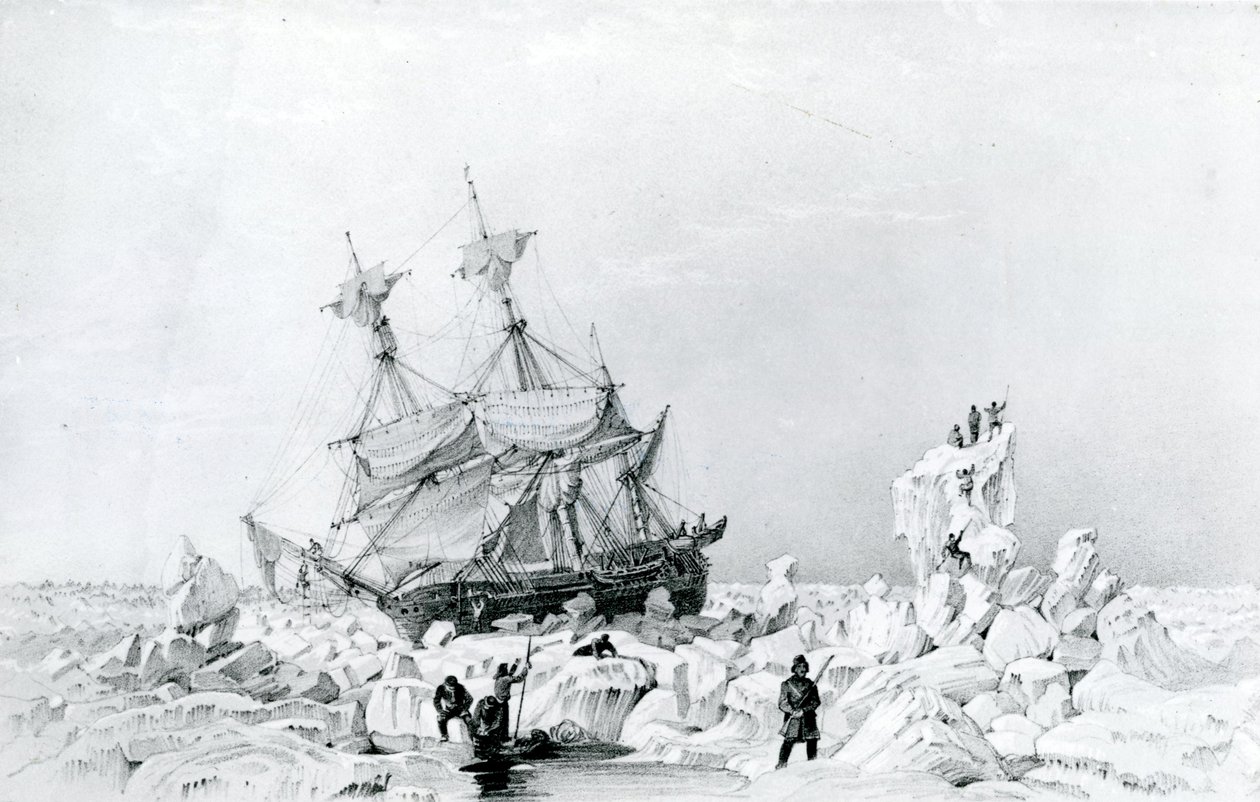 HMS Terror jégen tartott alkotó: English School