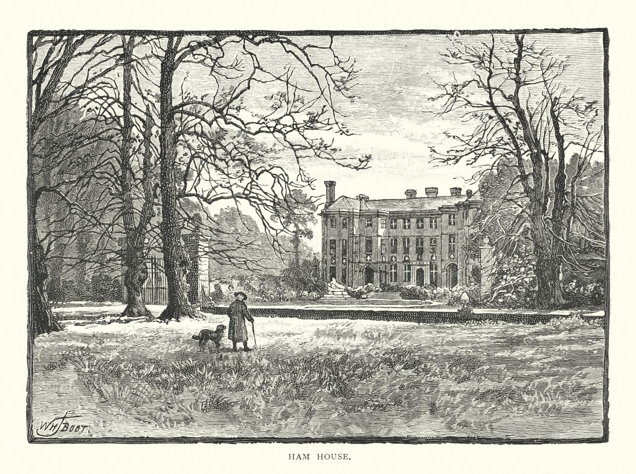 Ham House (metszet) alkotó: English School