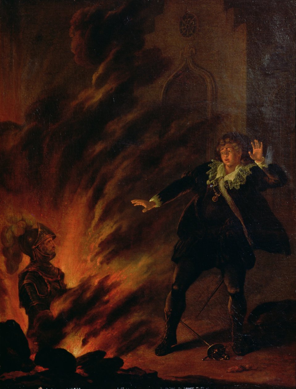 Hamlet és atyja szelleme alkotó: English School