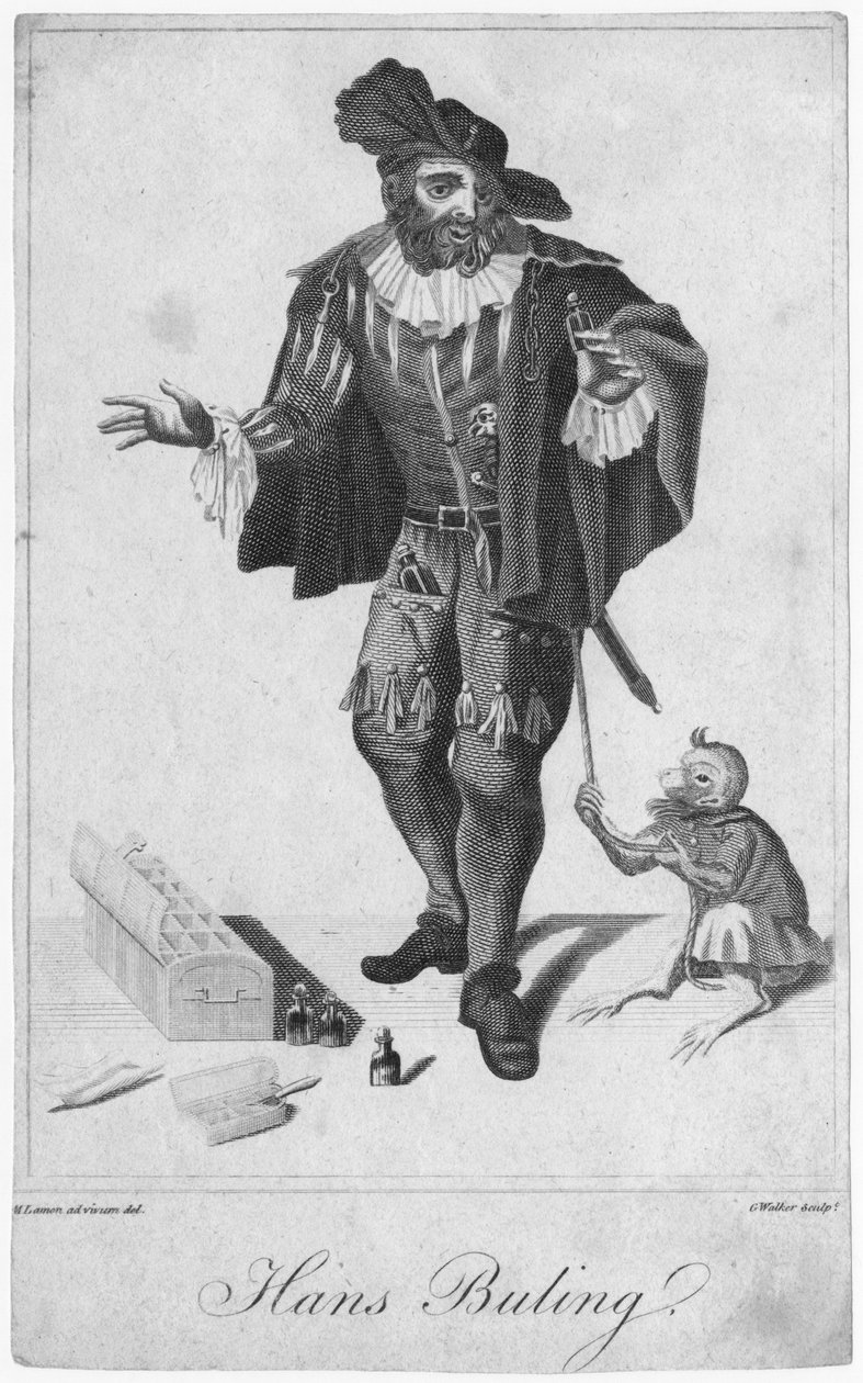 Hans Buling, metszett G. Walker (19. század) M. Lamon (XIX. század) rajza után 19. század eleje alkotó: English School