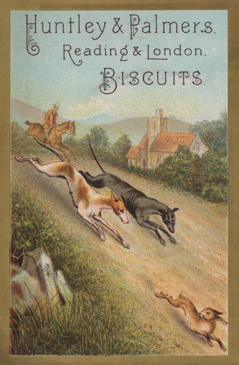 Nyúlfutás (chromolitho) alkotó: English School