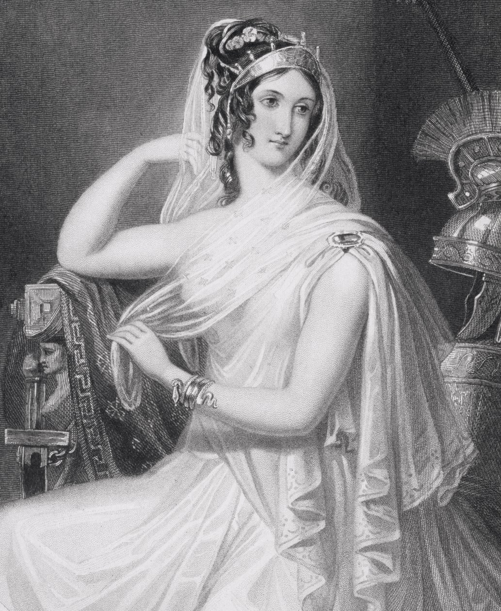Trójai Heléna, 1845 körül alkotó: English School