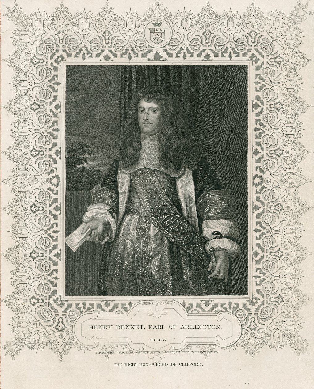 Henry Bennet, Arlington 1. grófja, a „Lodge