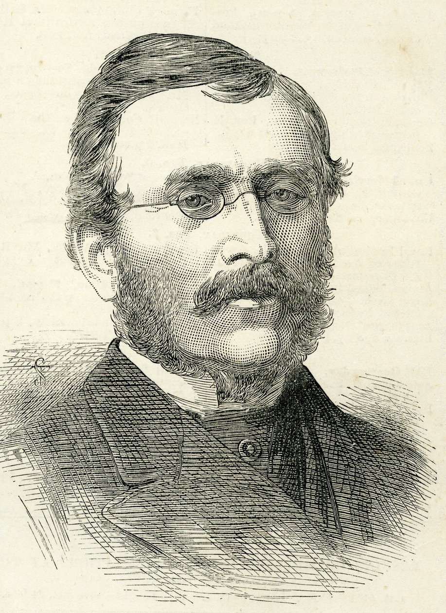 Henry Brittan Willis (1810-84) a The Illustrated London Newsból, 1884. február alkotó: English School