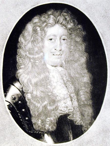 Henry Howard (1628-84) Norfolk 6. hercege, illusztráció a Brit történelemben kiemelkedő karakterek portréiból, Richard Earlom (1743-1822) és Charles Turner (kb. 1775-1857) metszete (mezzotint) alkotó: English School
