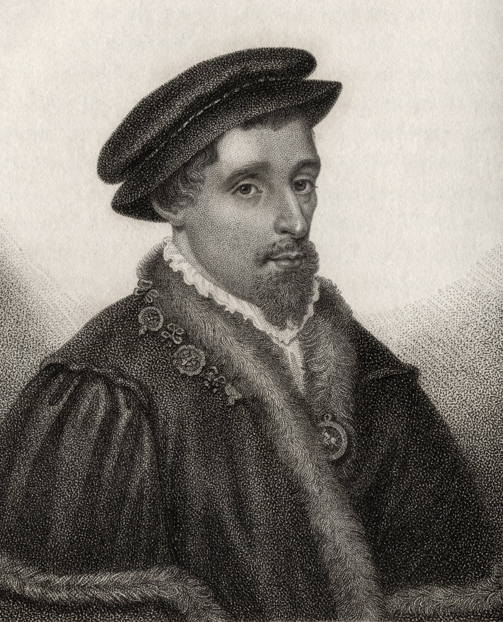 Henry Howard, Surrey grófja, vésette Rivers, „A királyi és nemes szerzők katalógusából”, 1806-ban megjelent alkotó: English School