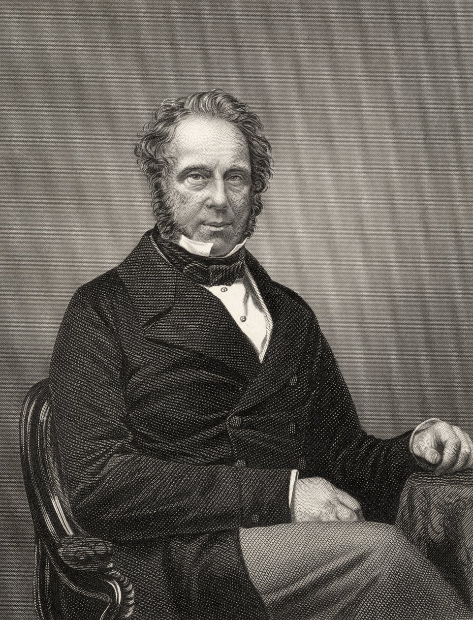 Henry John Temple Palmerston, Palmerston, az 1858-ban megjelent „The History of the Indian Mutiny” című művéből (metszet) alkotó: English School