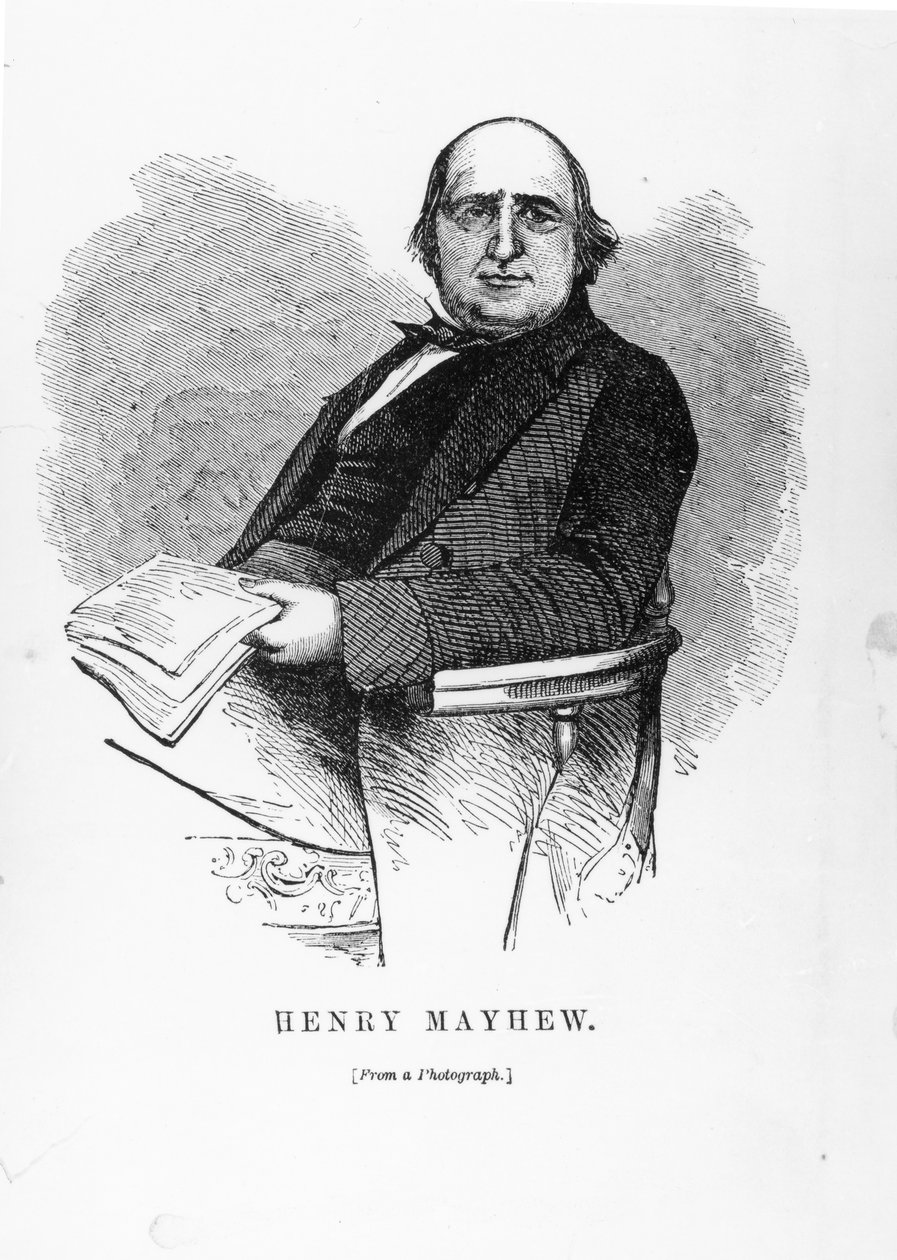 Henry Mayhew, illusztráció a „Londoni munkásság és a londoni szegények” 1861-es kiadásából (metszet) alkotó: English School
