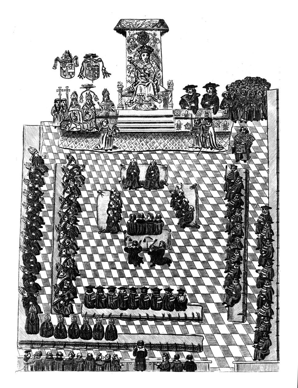 VIII. Henrik a parlamentben alkotó: English School