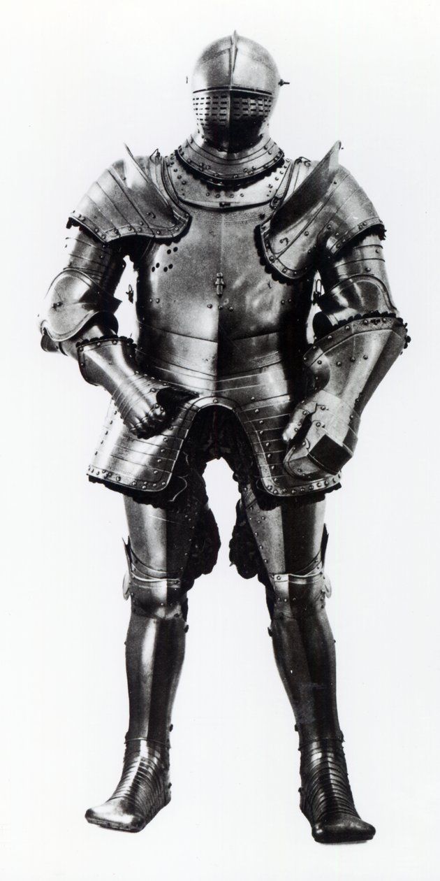 VIII. Henrik mezei és billenő páncélja, 1540 (fém) alkotó: English School